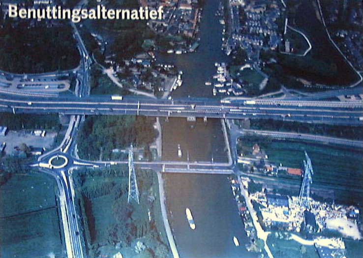 fotomontage overhandigd door rijkswaterstaat